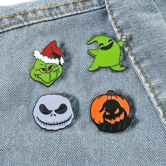 Jack Skellington enamel pin - Picture 3 of 3